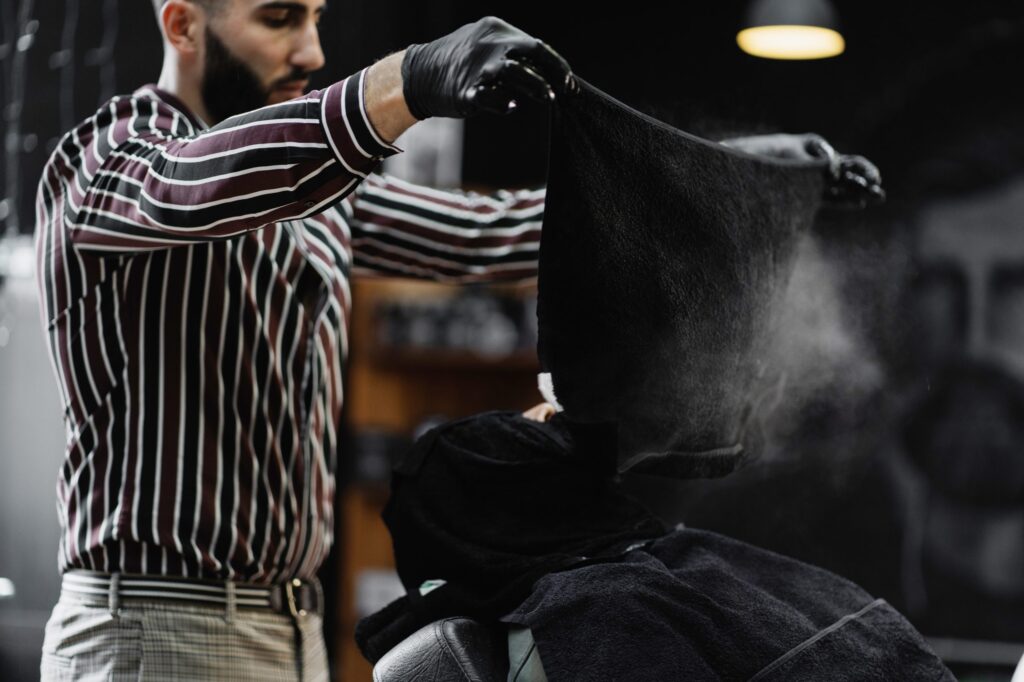 Afeitado de barbería en Alcorcón y Fuenlabrada